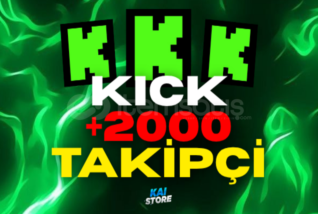 ⭐️ OTO TESLİM - KİCK 2000 TAKİPÇİ ⭐️ ⭐️ OTO TESLİM - KİCK 2000 TAKİPÇİ ⭐️