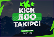 ⭐️ HIZLI TESLİM - KİCK 500 TAKİPÇİ ⭐️