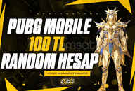 ❤️ [OTO TESLİM] PUBG 100 TL RANDOM HESAP