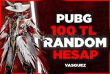 ⭐ [OTO TESLİM] PUBG 100 TL RANDOM HESAP 