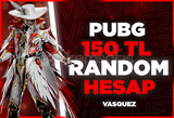 ⭐ [OTO TESLİM] PUBG 150 TL RANDOM HESAP 