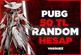 ⭐ [OTO TESLİM] PUBG 50 TL RANDOM HESAP 