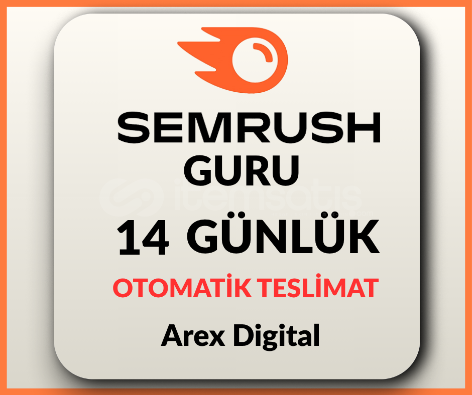 OTO TESLİM Semrush GURU 14 GÜNLÜK SATIN AL OTO TESLİM Semrush GURU 14 GÜNLÜK SATIN AL