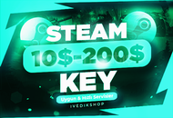 ⭐[OTO TESLİM] STEAM 10$ RANDOM KEY⭐