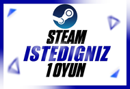 ☘️OTO TESLİM - Steam İstediğniz 1 Adet Oyun