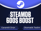 Steam SteamDB +600$ Hesap Değeri Boost 