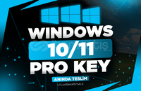 [Oto Teslim] Windows 10/11 Pro Key + Sorunsuz