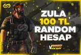 ⭐ [OTO TESLİM] Zula 100 TL Random Hesap