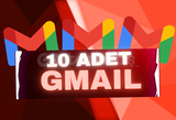⭐ [OTO TESLIMAT] 10x GMAİL - GARANTİ ⭐