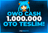 ⭐OTO TESLİMAT⭐ 1M OWO CASH