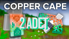 (OTO TESLİMAT) 2 Adet Minecraft Copper Cape (OTO TESLİMAT) 2 Adet Minecraft Copper Cape