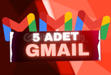 ⭐ [OTO TESLIMAT] 5x GMAİL - GARANTİ ⭐