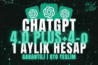 ⭐OTO TESLİMAT⭐ ✅ CHATGPT PLUS 4.0 & 4o DALL-E