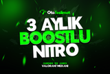 Oto Teslimat - Discord 3 Aylık Nitro + 2x Boost