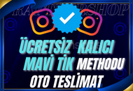 ⭐[OTO TESLİMAT] İnstagram Mavi Tik Methodu ✔