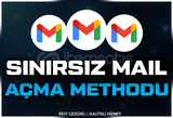 (OTO TESLİMAT) SINIRSIZ- GMAİL AÇMA METHODU 