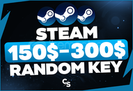 ⭐ OTO TESLİMl STEAM 200$ (7.100₺) RANDOM KEY ⭐