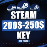 ⭐ OTO TESLİMl STEAM 200$ (7.100₺) RANDOM KEY ⭐