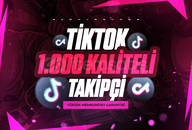 ❤️Tiktok 1000 Gerçek Takipçi ❤️