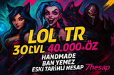 ⭐️OTO⭐️TR 30LVL 40.000+ ÖZ - KENDİ MAİLİNİZE