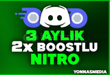 ✨[OTOMATİK] 3 AYLIK 2x BOOSTLU NITRO | GARANTİ