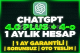 ⭐️[OTOMATİ K]ChatGPT 4.0 Plus + GPT-4o + Dall e