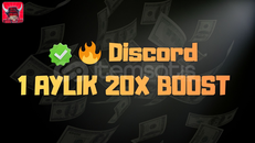 [OTO] Discord 1 Aylık 20X BOOST
