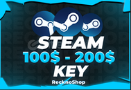 ⭐️ OTOMATİK | En Az 100$ - 200$ Steam Key