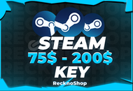 ⭐️ OTOMATİK | En Az 75$ - 200$ Steam Key