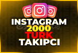 ⭐[OTOMATIK] Instagram 2000 Türk Takipçi⭐