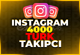 ⭐[OTOMATIK] Instagram 4000 Türk Takipçi⭐
