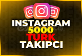 ⭐[OTOMATIK] Instagram 5000 Türk Takipçi⭐