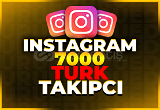 ⭐[OTOMATIK] Instagram 7000 Türk Takipçi⭐