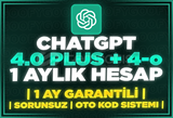 ⭐️[OTOMATİK KOD SİSTEMİ] CHATGPT PLUS 4.0 & 4-o