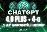 ⭐️[GARANTİ] CHATGPT PLUS 4.0 & 4-o | Dall-e 