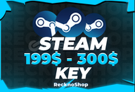 ⭐️ OTOMATİK | Steam 199$-300$ Arası Random Key