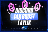 ✨ÖZEL SİSTEM | 1 AYLIK 14X SERVER BOOST✨