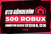 ⚡OTO GÖNDERİM❤️ ⚡(715) 500 Robux Engelsiz