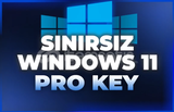 Otomatik Teslim! SınırsızWindows 10/11 Key