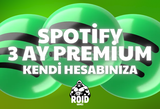 Otomatik Teslim | Spotify 3 Ay Premium Kodu