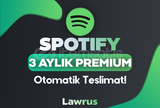 Otomatik Teslimat - 3 Aylık Spotify Premium