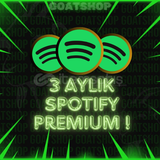 [KENDİ HESABINA] 3 AYLIK SPOTİFY PREMIUM