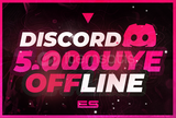 (HIZLI TESLİMAT) 5000 Discord Offline Üye