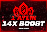 [STOK VAR) 1 Aylık 14x Boost {Oto Teslimat]