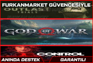 ⭐OUTLAST TRİALS+GOD OF WAR+CONTROL ULTİMATE⭐