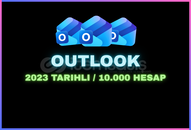 OUTLOOK 2023 TARIHLI HESAPLAR / 10.000 ADET