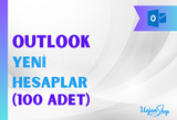 Outlook Yeni Hesaplar (100 Adet)