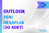 Outlook Yeni Hesaplar (50 Adet)