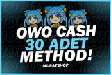 Owo Cash 30 Adet Method! + Garanti