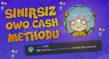 OwO cash method 100%100 çalışmakta 